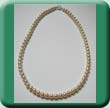 6mm imitation pearl necklace