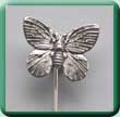 Veined Butterfly Tie Pin