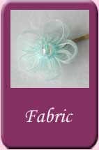 Fabric Hair Grips (Organza)