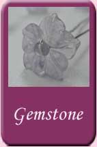 Gemstone Hair Pins
