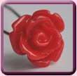 Resin Rose Hair Pin