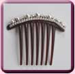 Pearl Topped "Vintage" Comb