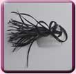 Black Feather Bouquet Fascinator Comb