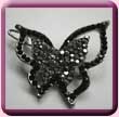 Pointed Wing Butterfly Hair Clip
