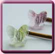 All Crystal Butterfly Hair Grips