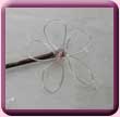 Wire Flower Hair Grip