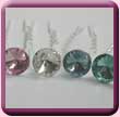 8mm pointed crystal hair pins
