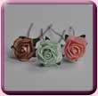 Paper Rose Hair Pin