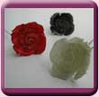 Resin Rose Hair Pins